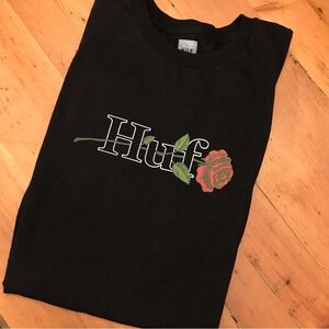 👟Huf Logo with Rose Tee
